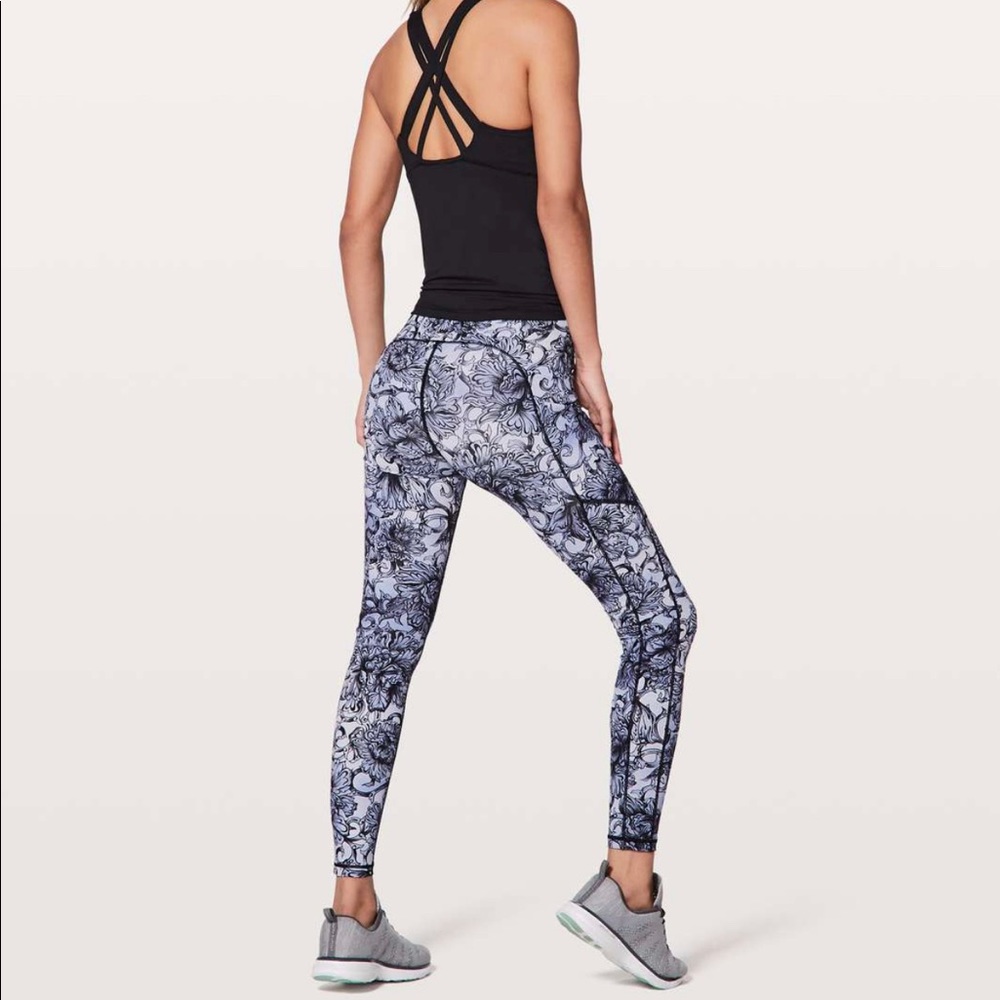 Lululemon Fast & Free 28" Leggings Sz 4 EUC